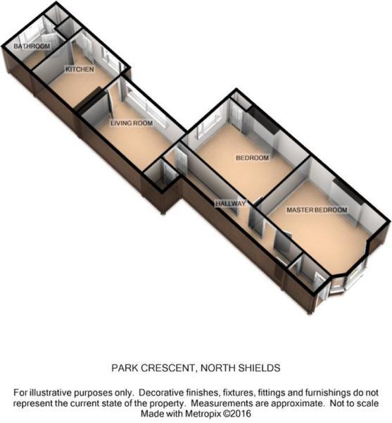 Property details for Park Crescent, North Shields, NE30 Offers Over £
